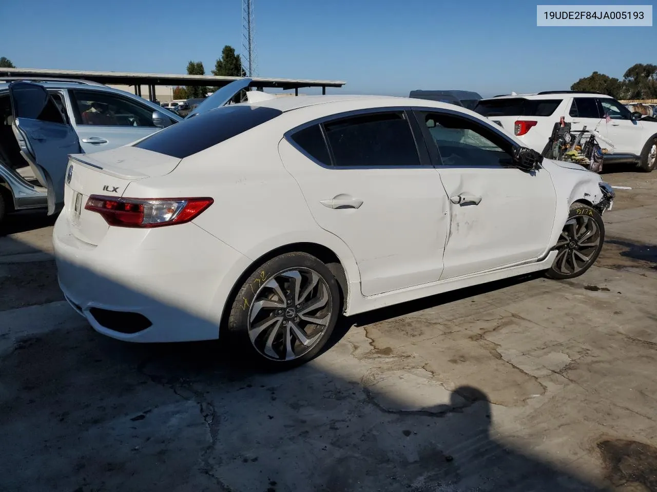 19UDE2F84JA005193 2018 Acura Ilx Premium