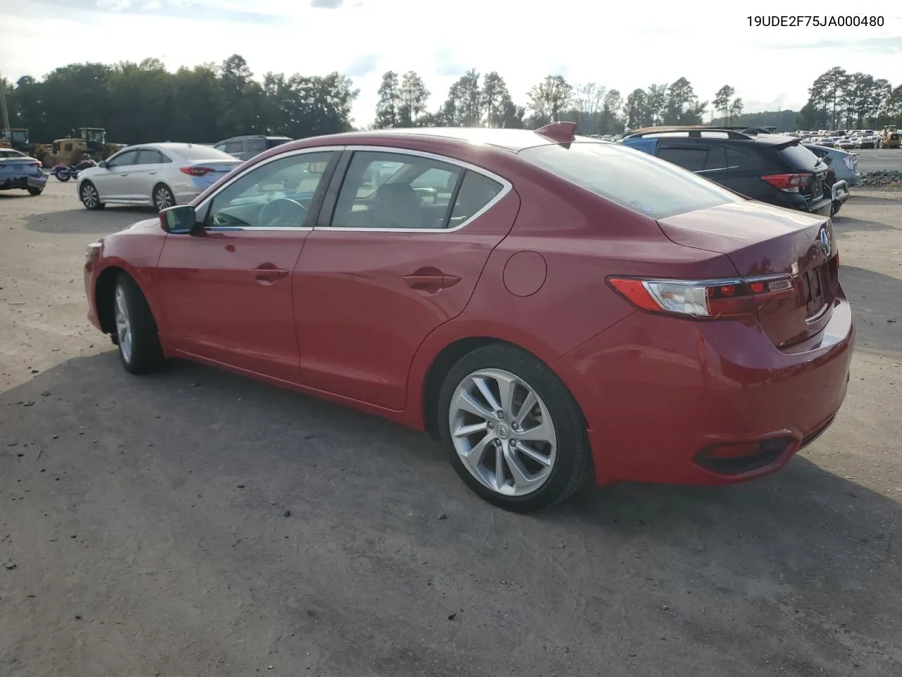 19UDE2F75JA000480 2018 Acura Ilx Premium