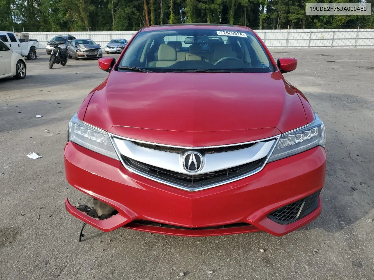 19UDE2F75JA000480 2018 Acura Ilx Premium