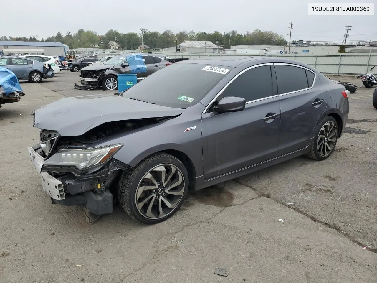 19UDE2F81JA000369 2018 Acura Ilx Premium