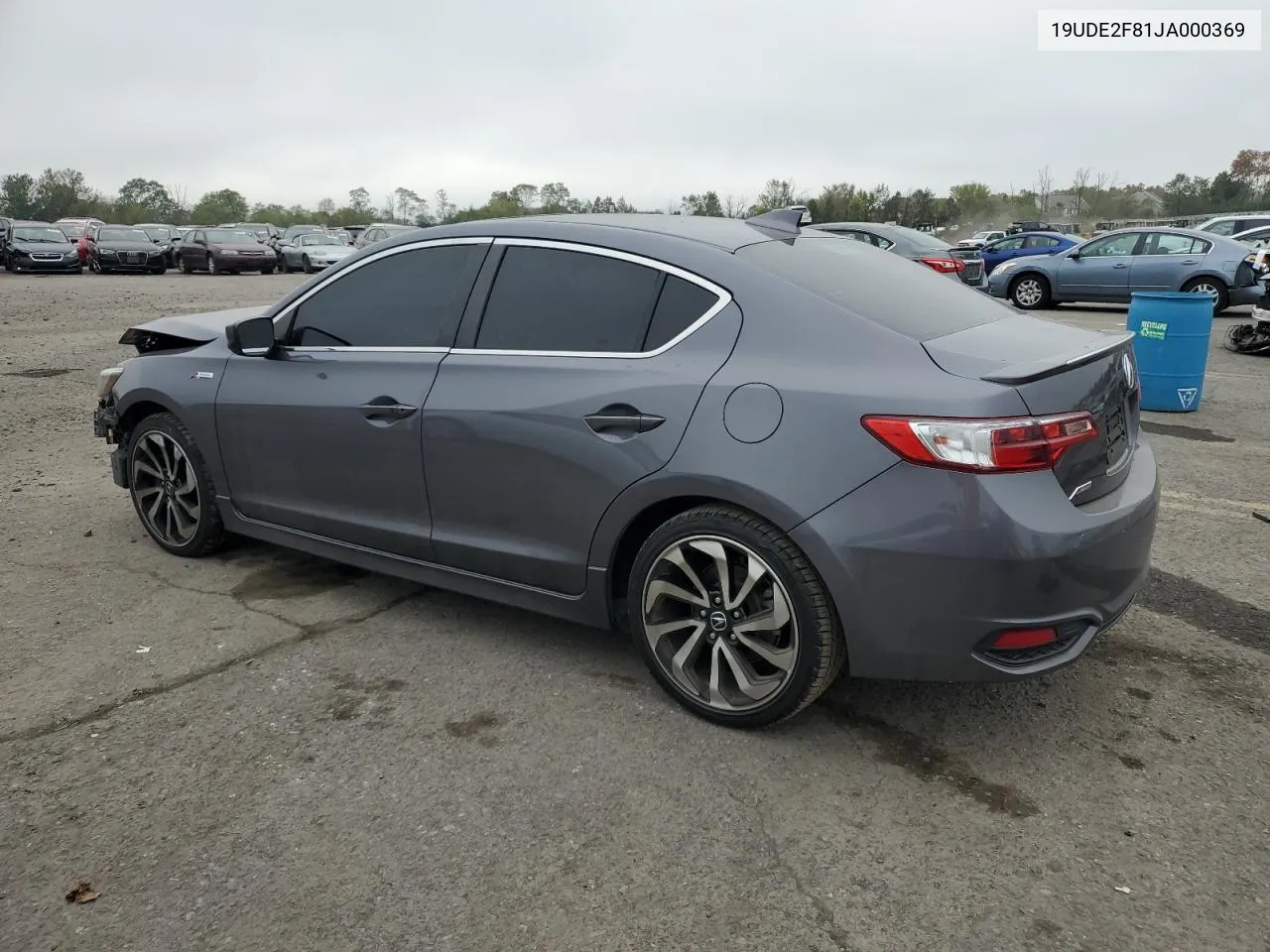 19UDE2F81JA000369 2018 Acura Ilx Premium