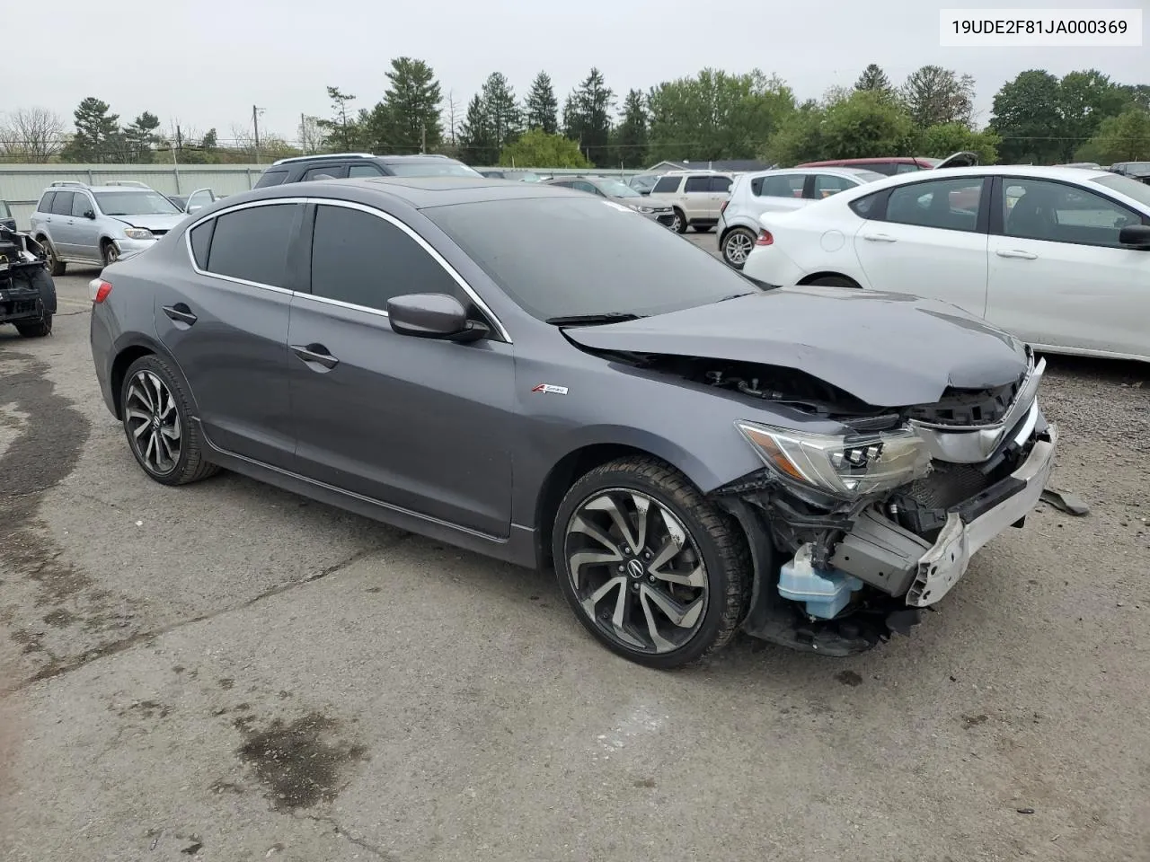 19UDE2F81JA000369 2018 Acura Ilx Premium