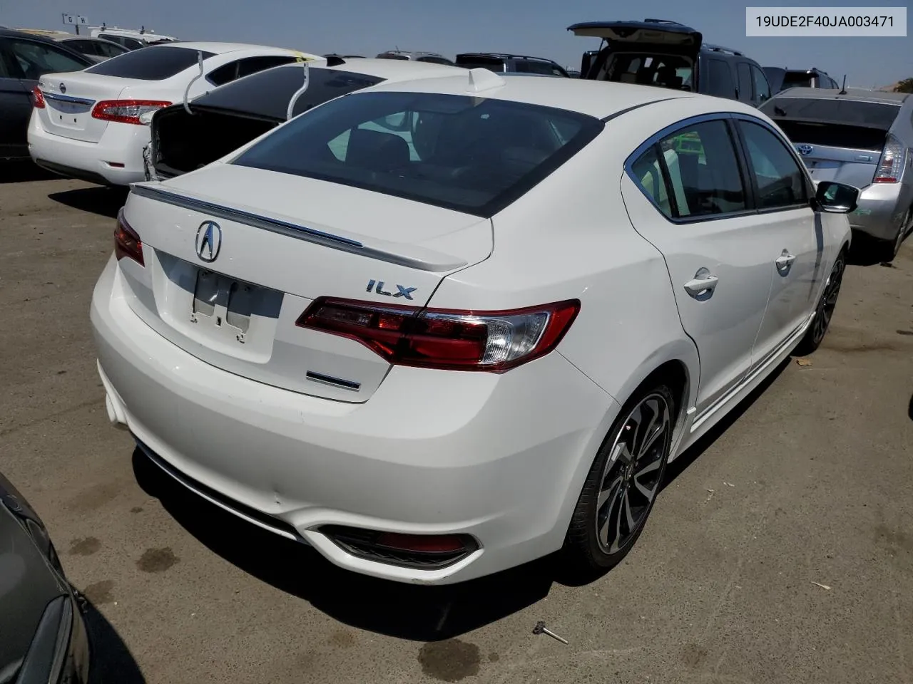 19UDE2F40JA003471 2018 Acura Ilx Specia