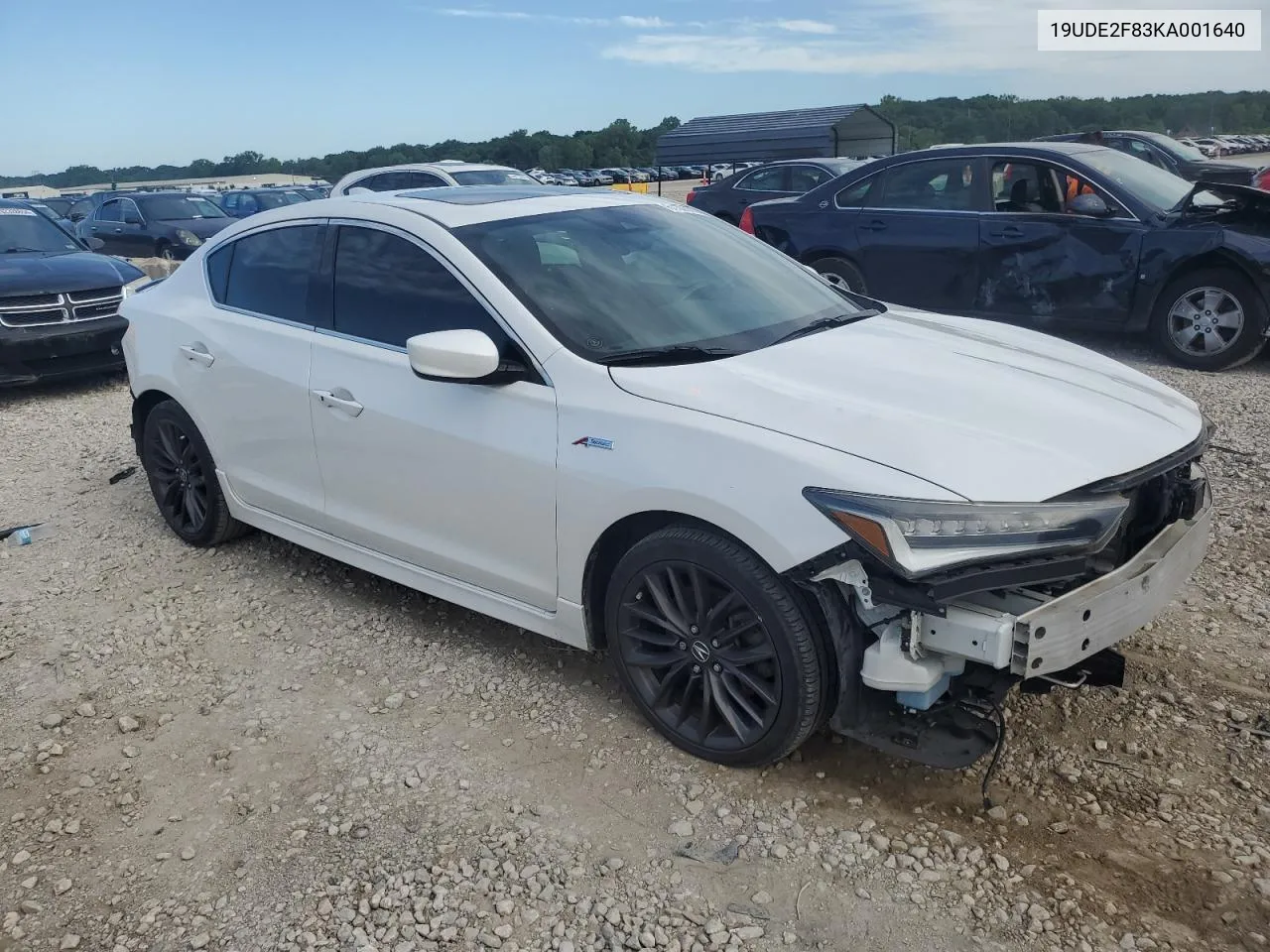 19UDE2F83KA001640 2019 Acura Ilx Premium A-Spec