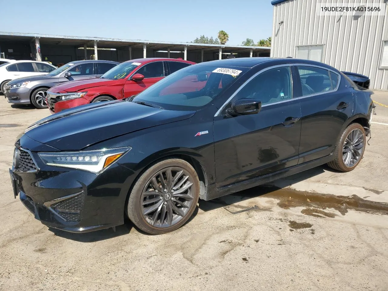 19UDE2F81KA015696 2019 Acura Ilx Premium A-Spec