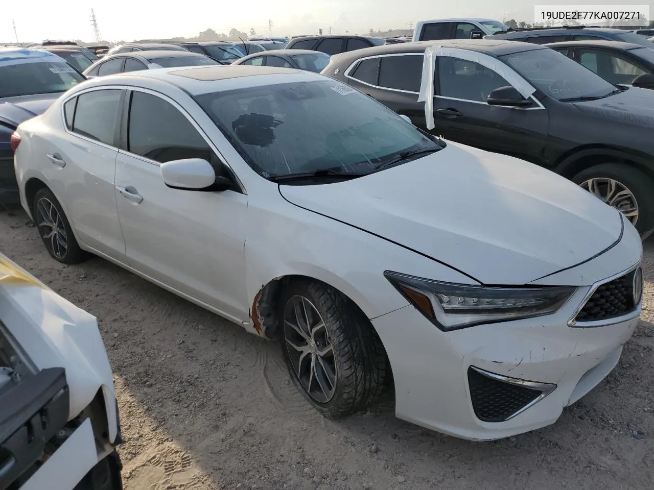 19UDE2F77KA007271 2019 Acura Ilx Premium