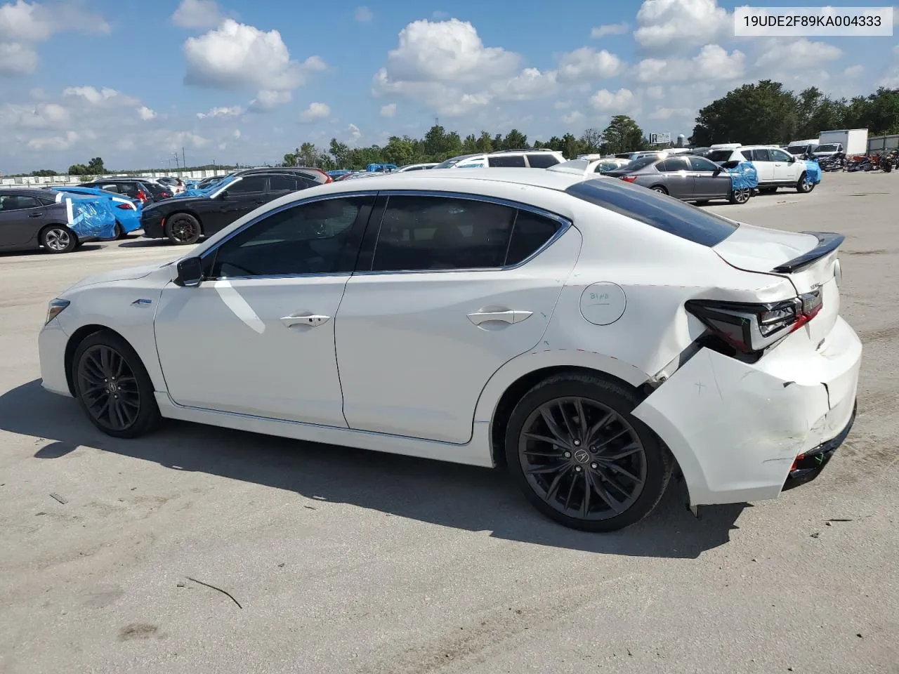 19UDE2F89KA004333 2019 Acura Ilx Premium A-Spec