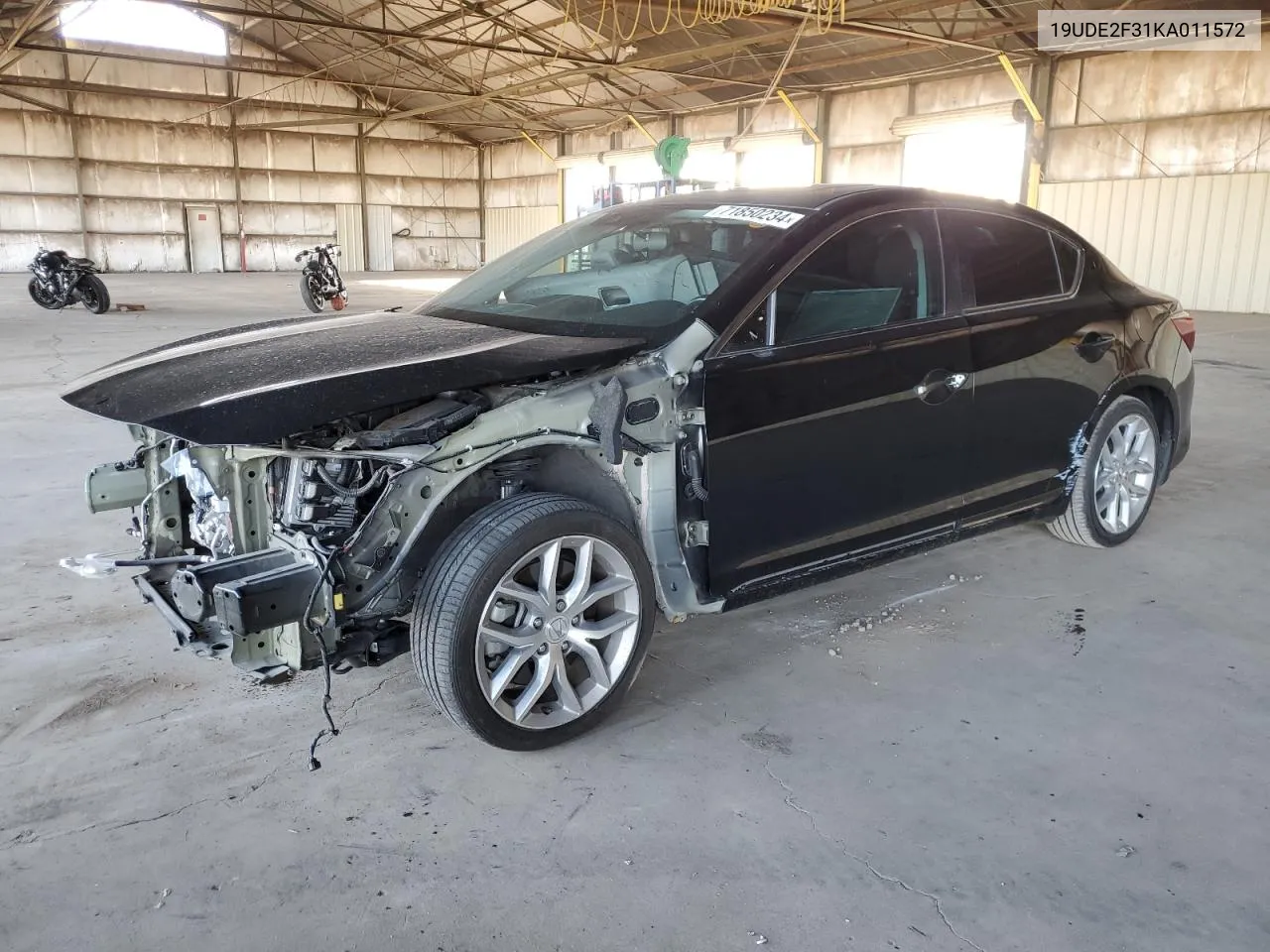 19UDE2F31KA011572 2019 Acura Ilx