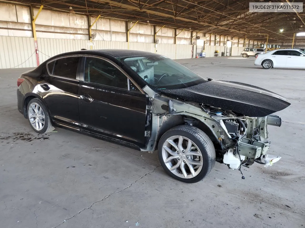 19UDE2F31KA011572 2019 Acura Ilx