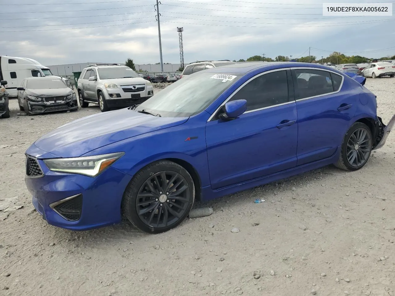 19UDE2F8XKA005622 2019 Acura Ilx Premium A-Spec