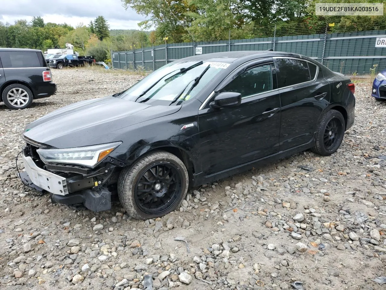 19UDE2F81KA003516 2019 Acura Ilx Premium A-Spec