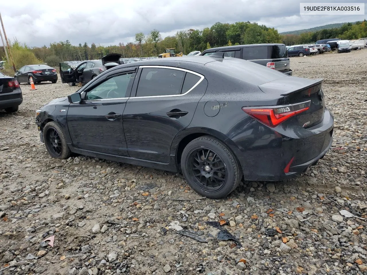 19UDE2F81KA003516 2019 Acura Ilx Premium A-Spec