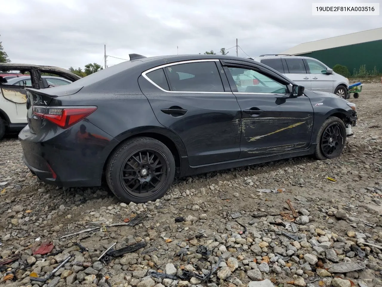 19UDE2F81KA003516 2019 Acura Ilx Premium A-Spec