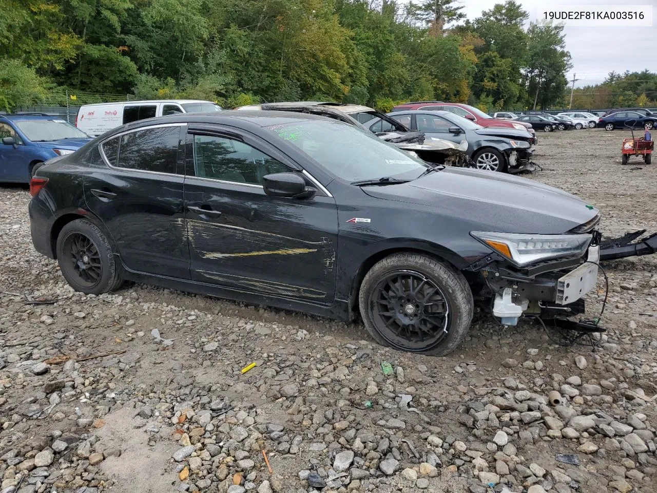 19UDE2F81KA003516 2019 Acura Ilx Premium A-Spec