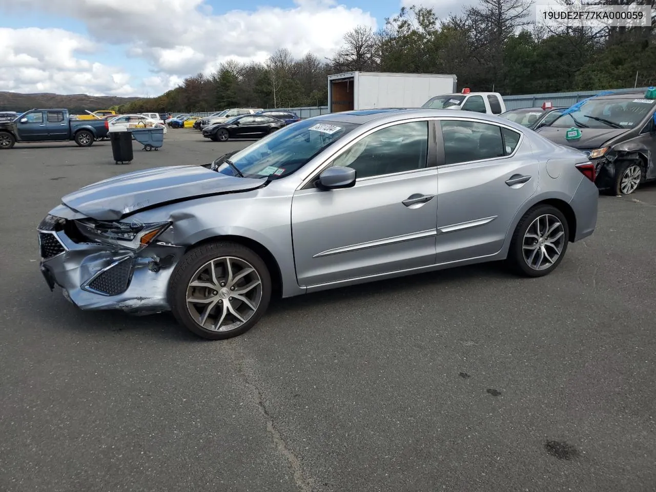 19UDE2F77KA000059 2019 Acura Ilx Premium