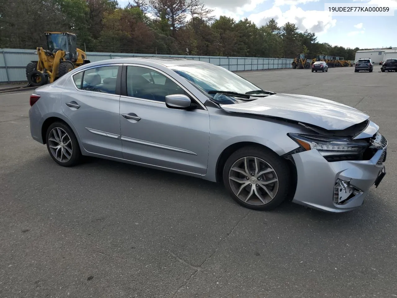 19UDE2F77KA000059 2019 Acura Ilx Premium