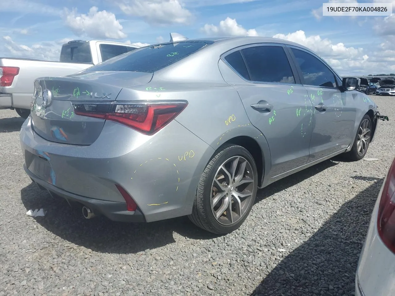 19UDE2F70KA004826 2019 Acura Ilx Premium