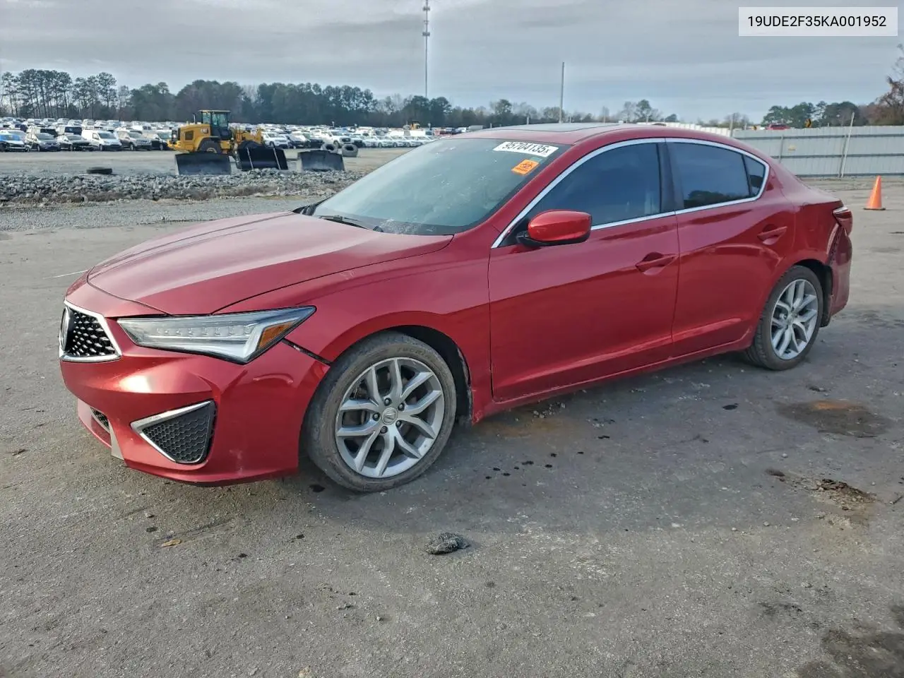 19UDE2F35KA001952 2019 Acura Ilx