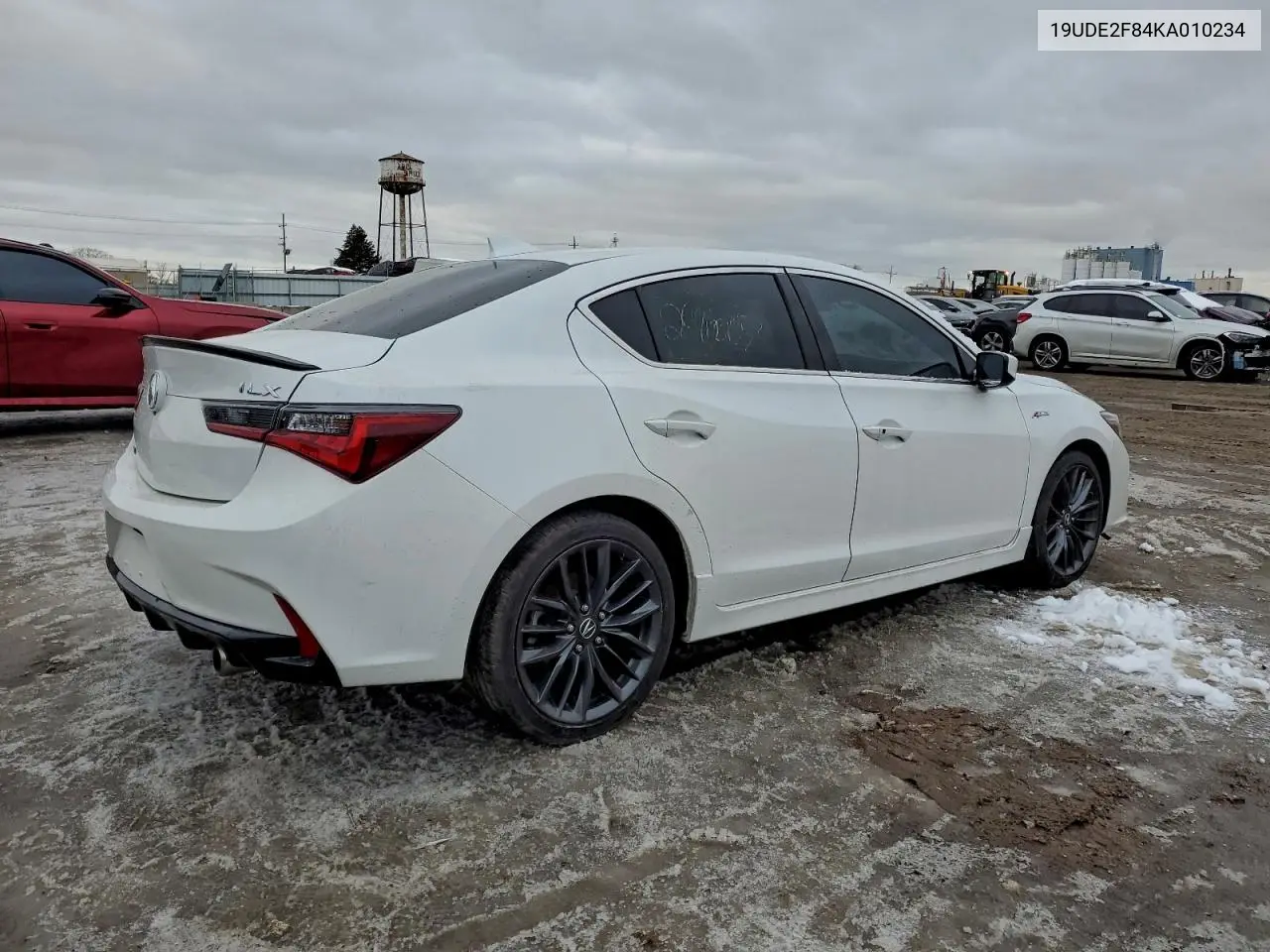 19UDE2F84KA010234 2019 Acura Ilx Premium A-Spec
