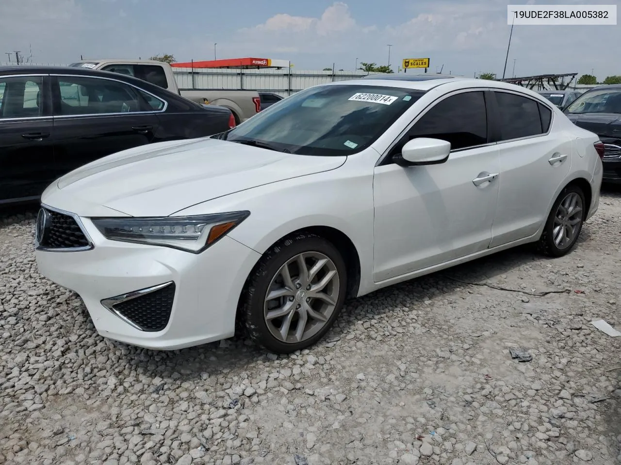 19UDE2F38LA005382 2020 Acura Ilx