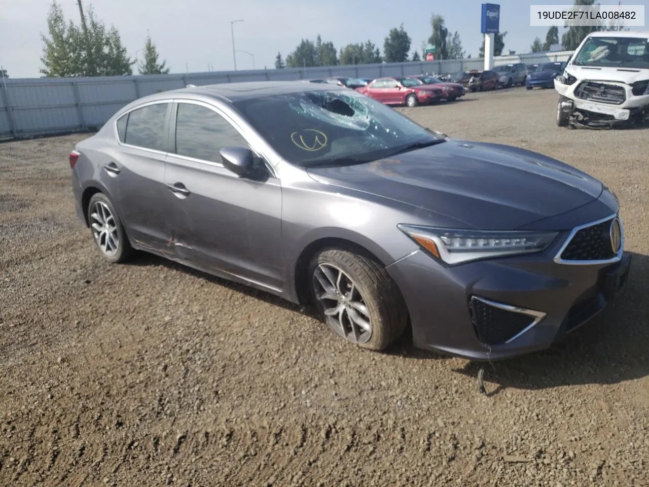 19UDE2F71LA008482 2020 Acura Ilx Premium