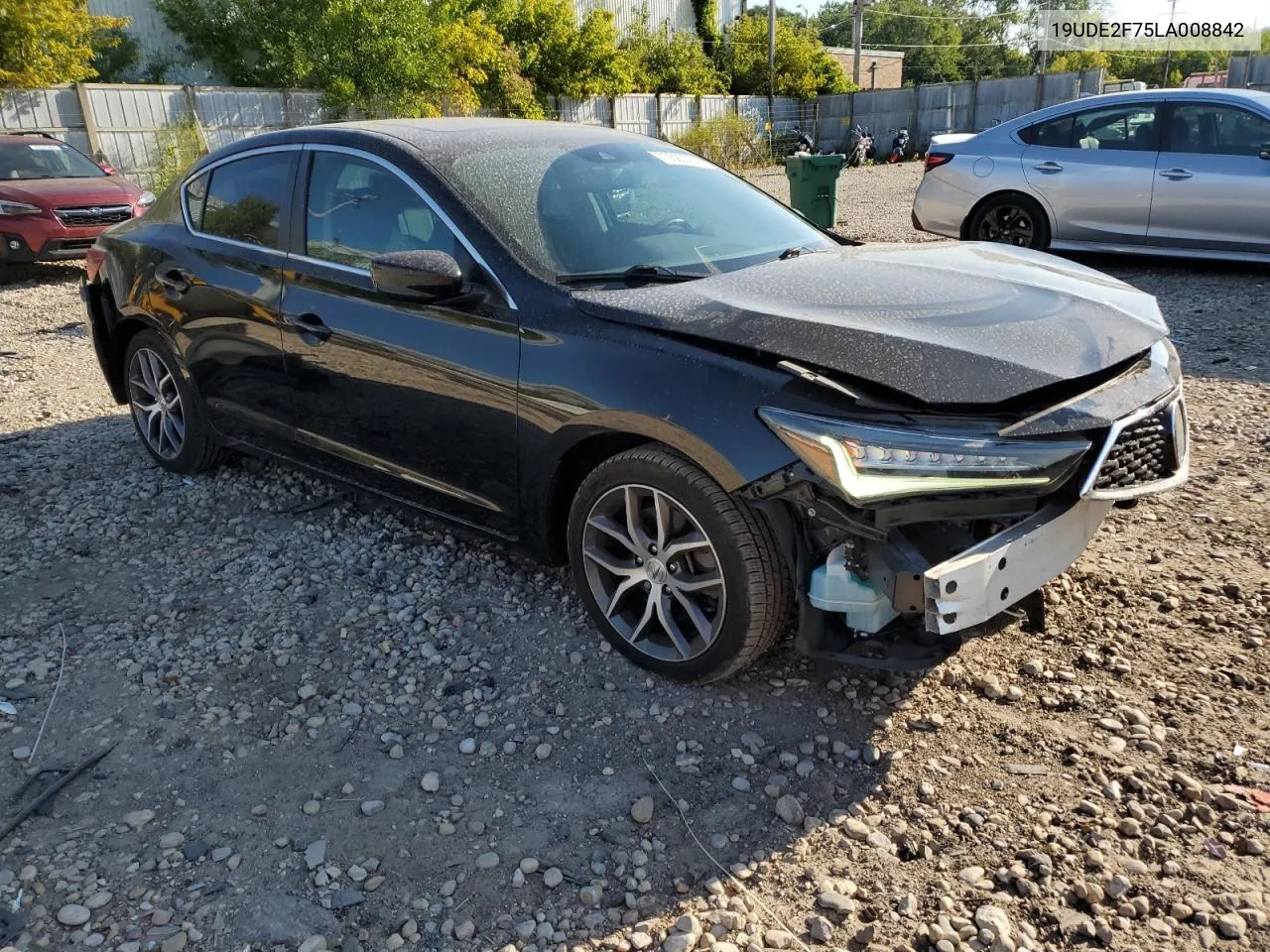 19UDE2F75LA008842 2020 Acura Ilx Premium