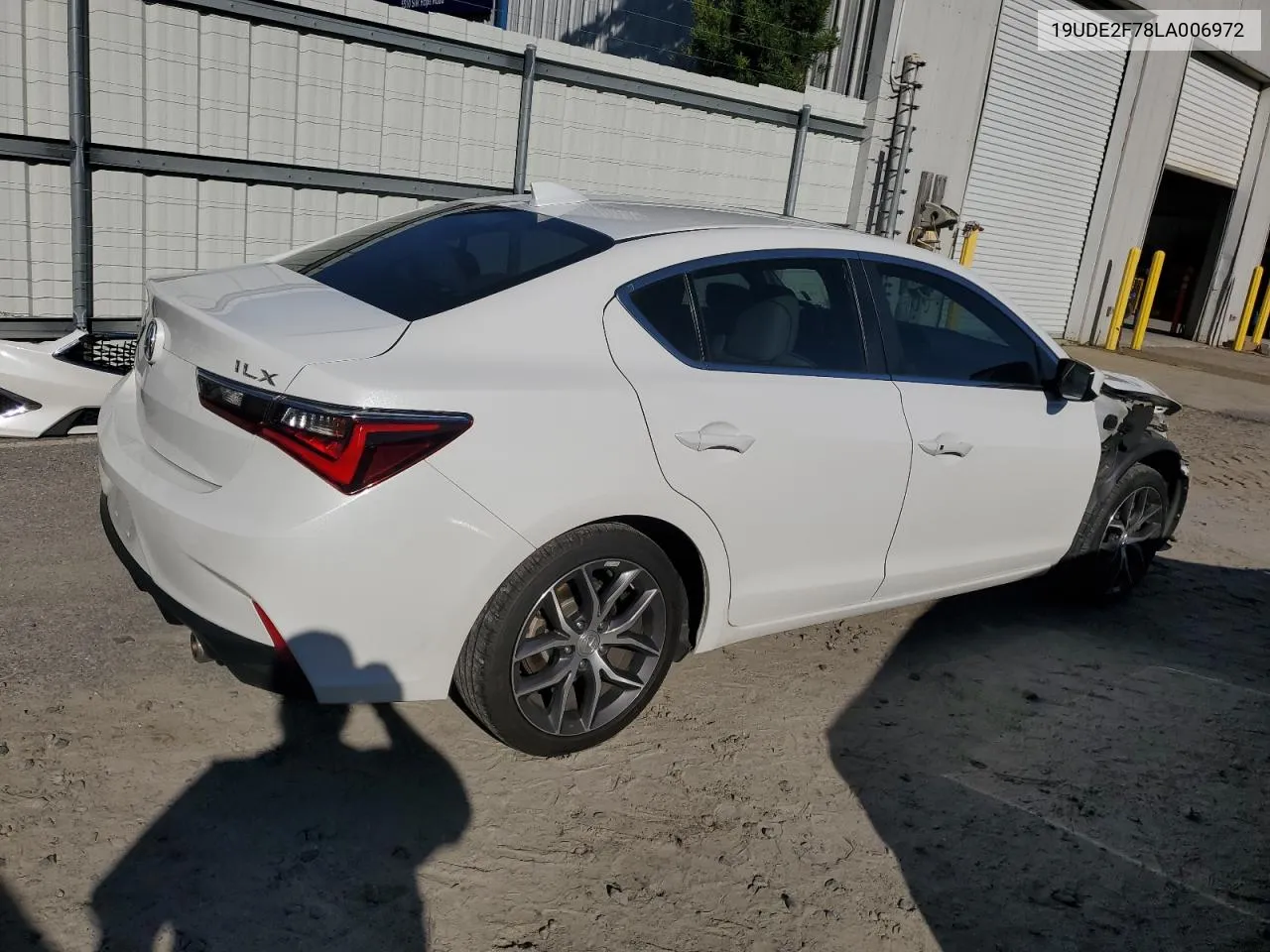 19UDE2F78LA006972 2020 Acura Ilx Premium