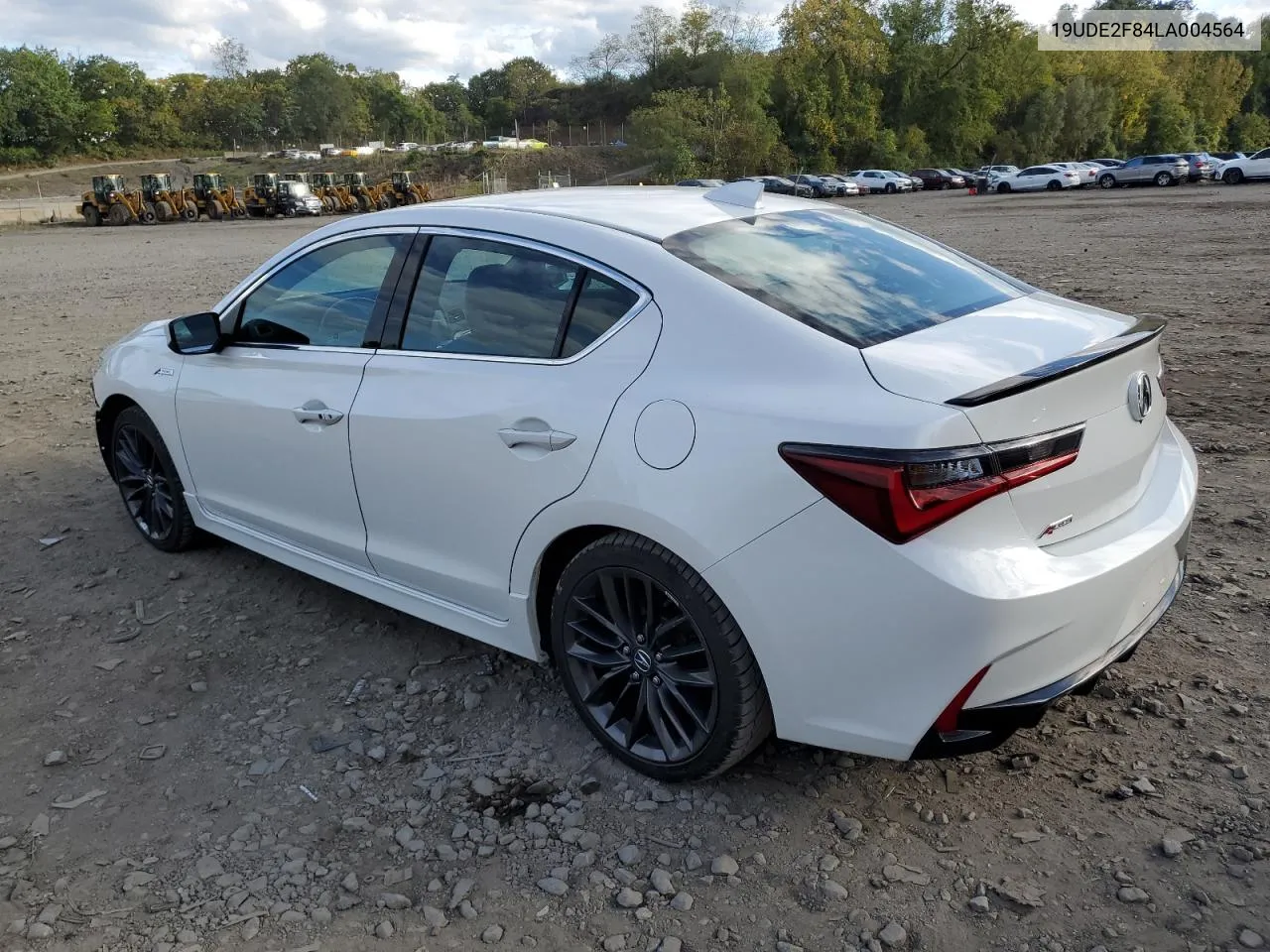 19UDE2F84LA004564 2020 Acura Ilx Premium A-Spec