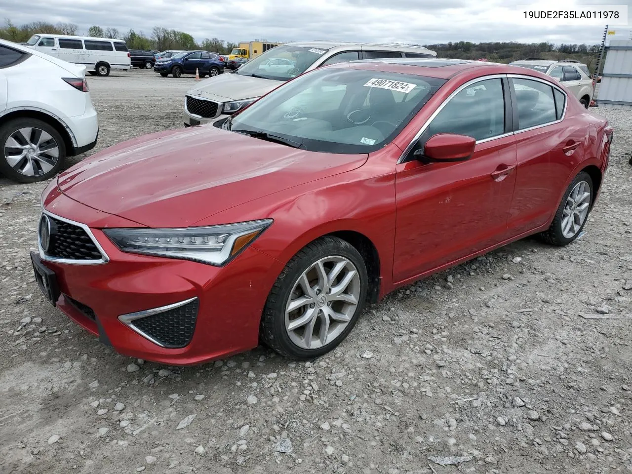 19UDE2F35LA011978 2020 Acura Ilx