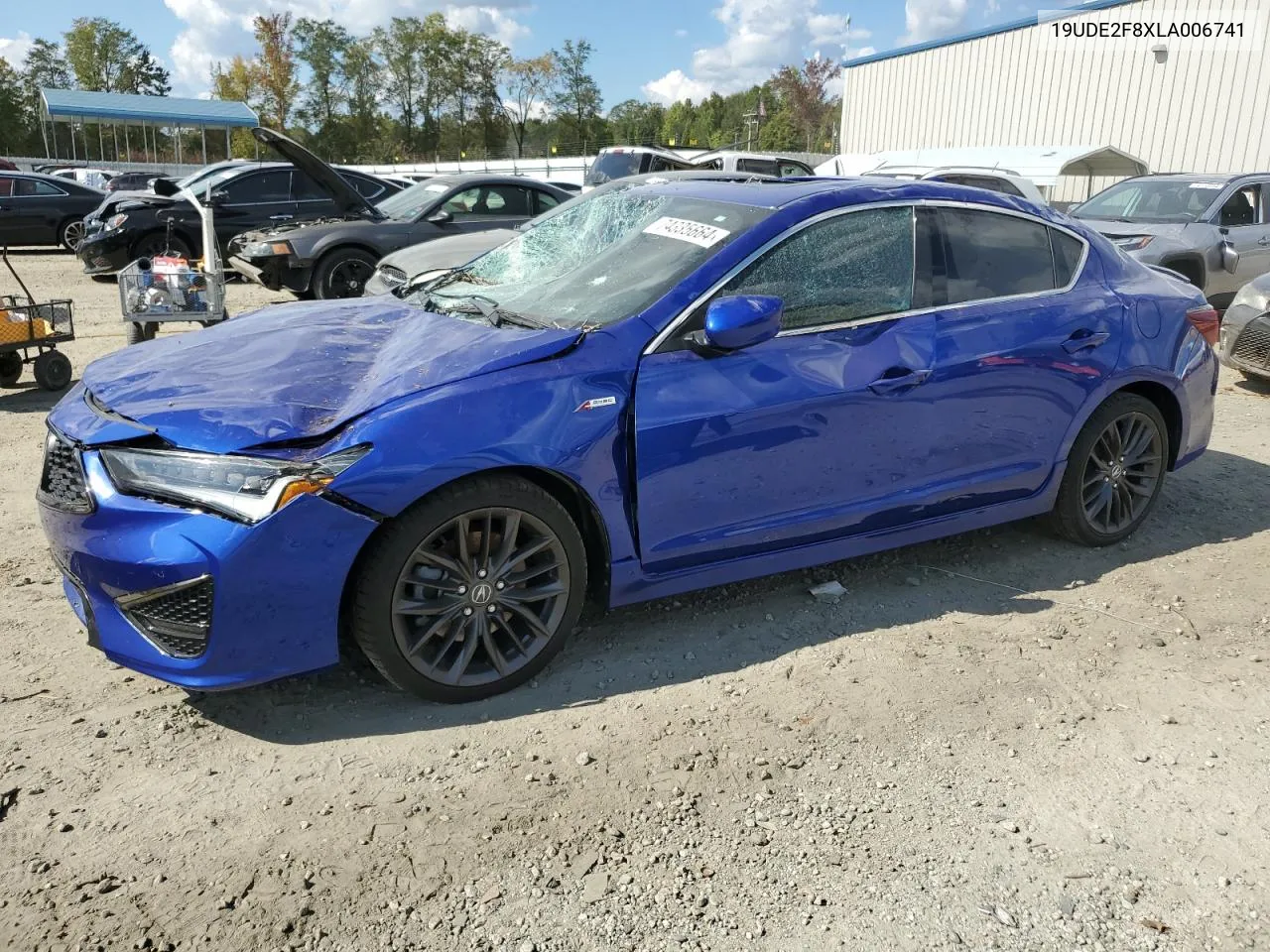 19UDE2F8XLA006741 2020 Acura Ilx Premium A-Spec