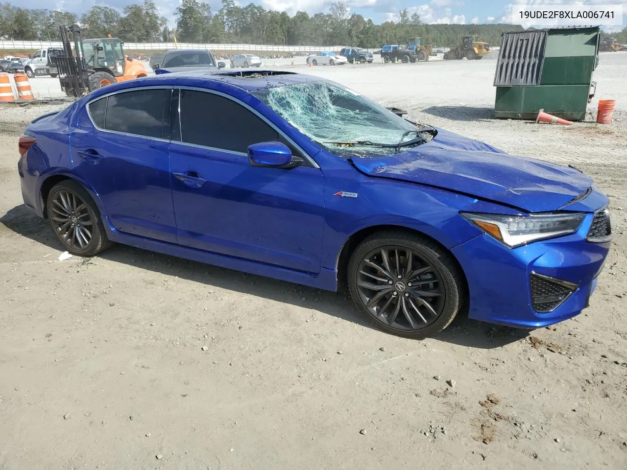 19UDE2F8XLA006741 2020 Acura Ilx Premium A-Spec