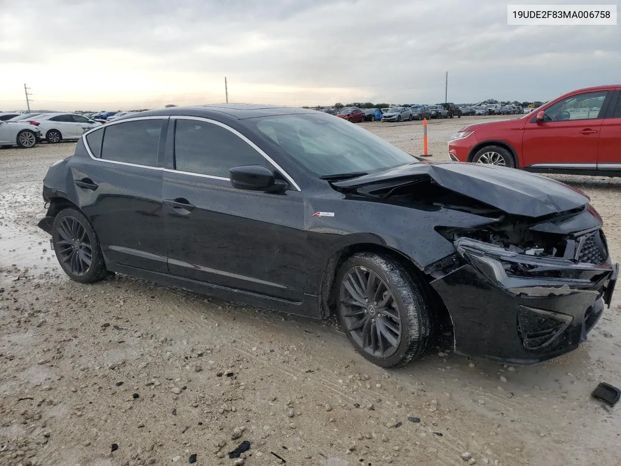 19UDE2F83MA006758 2021 Acura Ilx Premium A-Spec