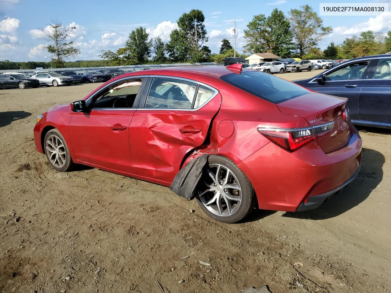 19UDE2F71MA008130 2021 Acura Ilx Premium