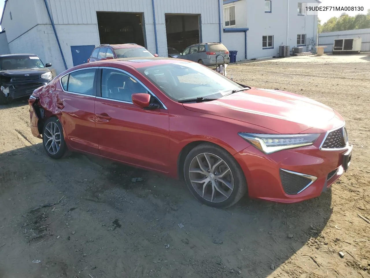 19UDE2F71MA008130 2021 Acura Ilx Premium