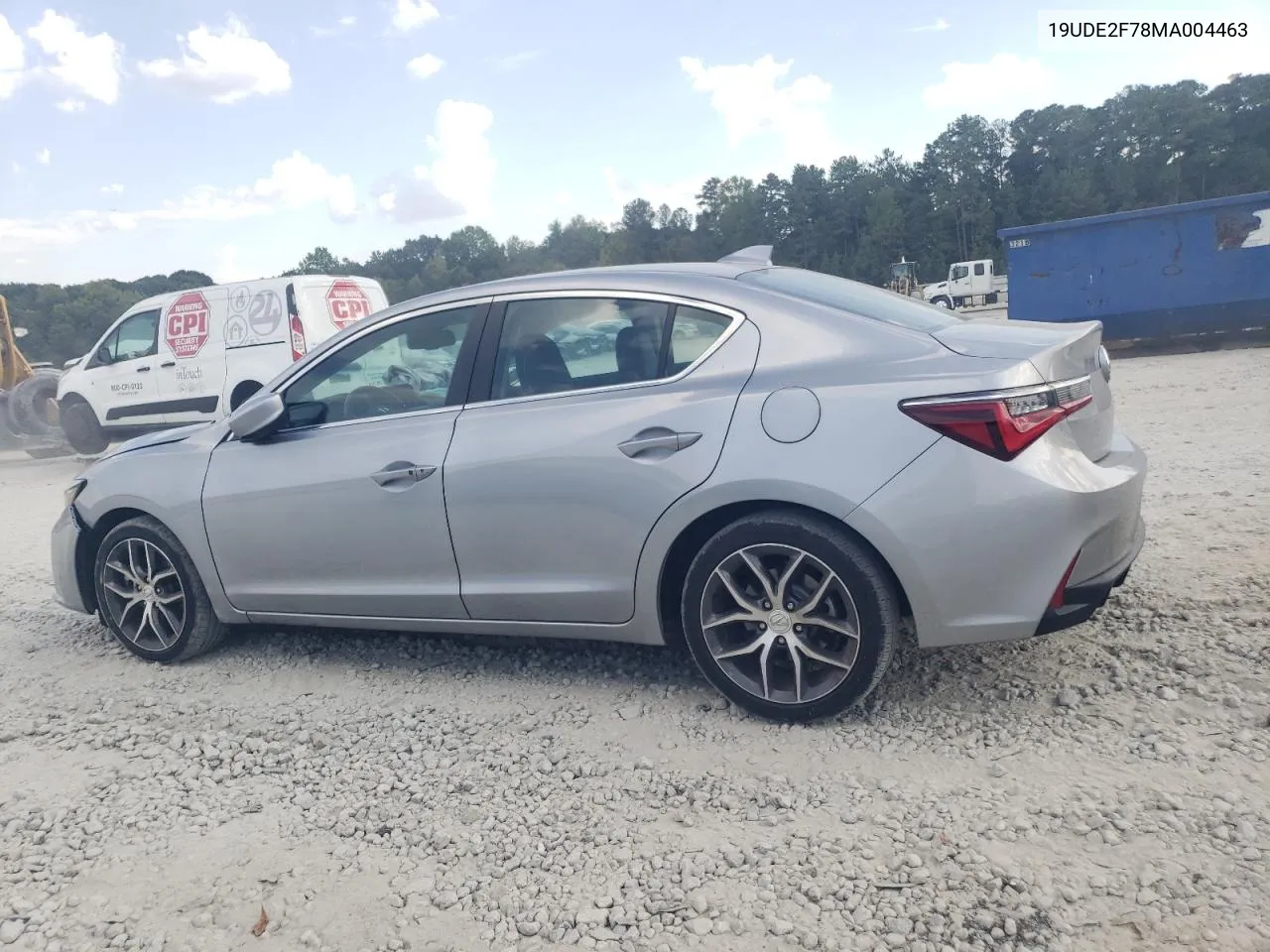 19UDE2F78MA004463 2021 Acura Ilx Premium