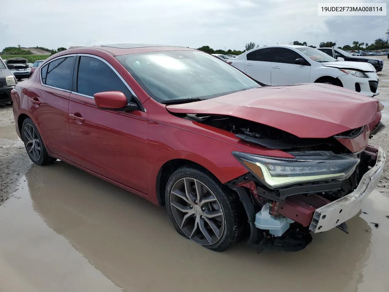 19UDE2F73MA008114 2021 Acura Ilx Premium