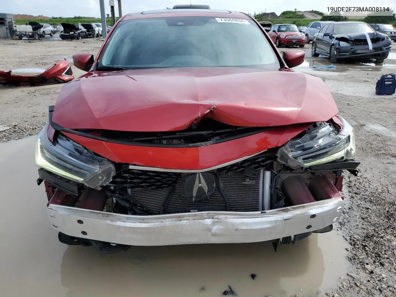 19UDE2F73MA008114 2021 Acura Ilx Premium