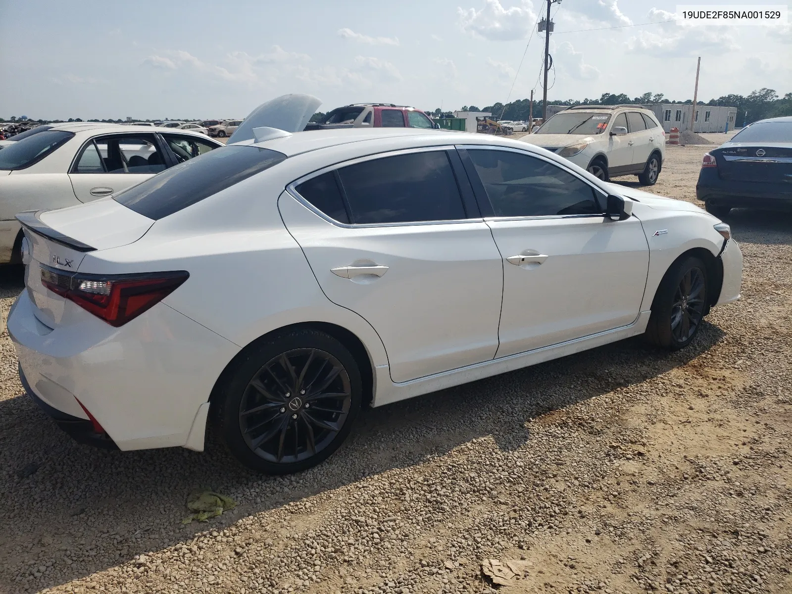 19UDE2F85NA001529 2022 Acura Ilx Premium A-Spec