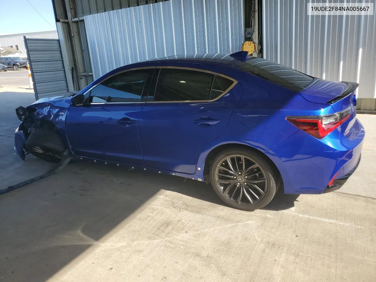 19UDE2F84NA005667 2022 Acura Ilx Premium A-Spec