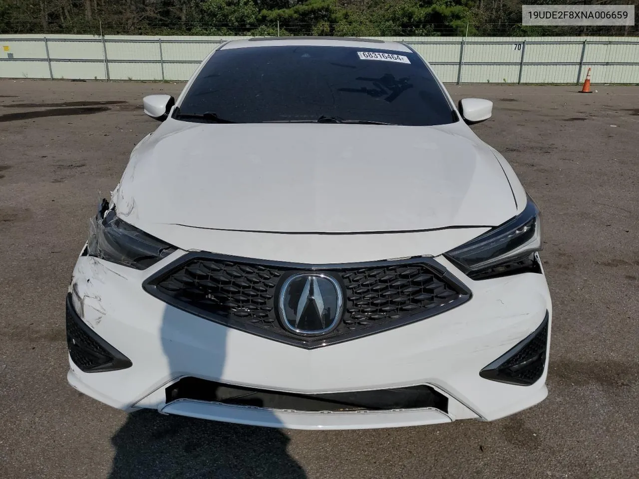 19UDE2F8XNA006659 2022 Acura Ilx Premium A-Spec