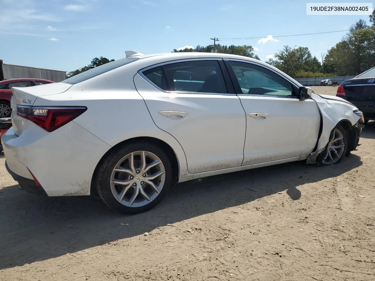 19UDE2F38NA002405 2022 Acura Ilx