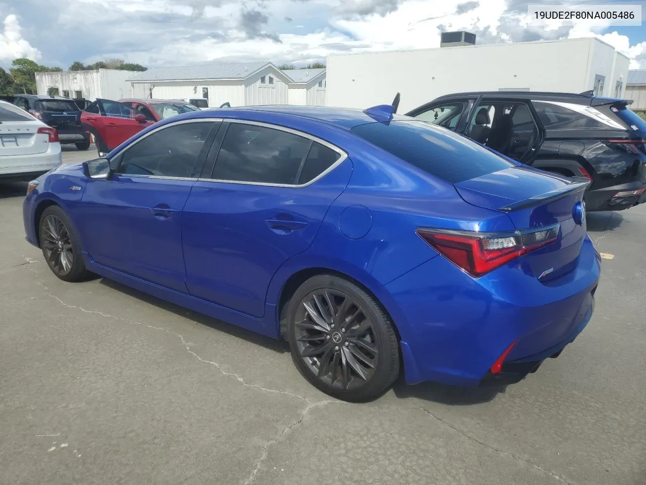 19UDE2F80NA005486 2022 Acura Ilx Premium A-Spec