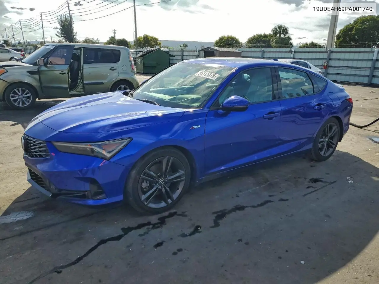 19UDE4H69PA001740 2023 Acura Integra A-Spec Tech