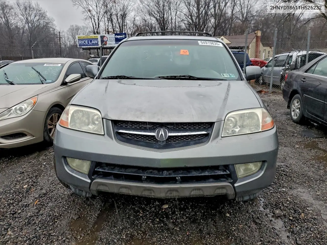2HNYD18611H526232 2001 Acura Mdx Touring