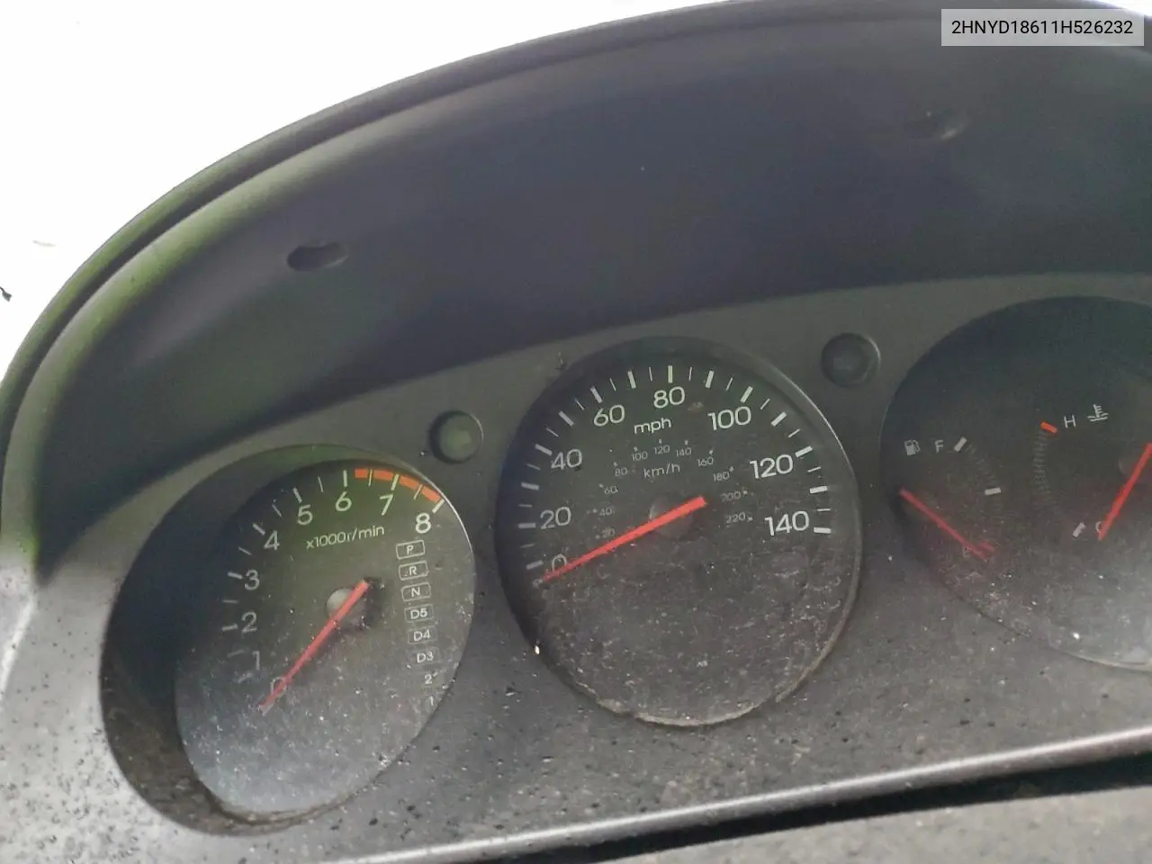 2HNYD18611H526232 2001 Acura Mdx Touring