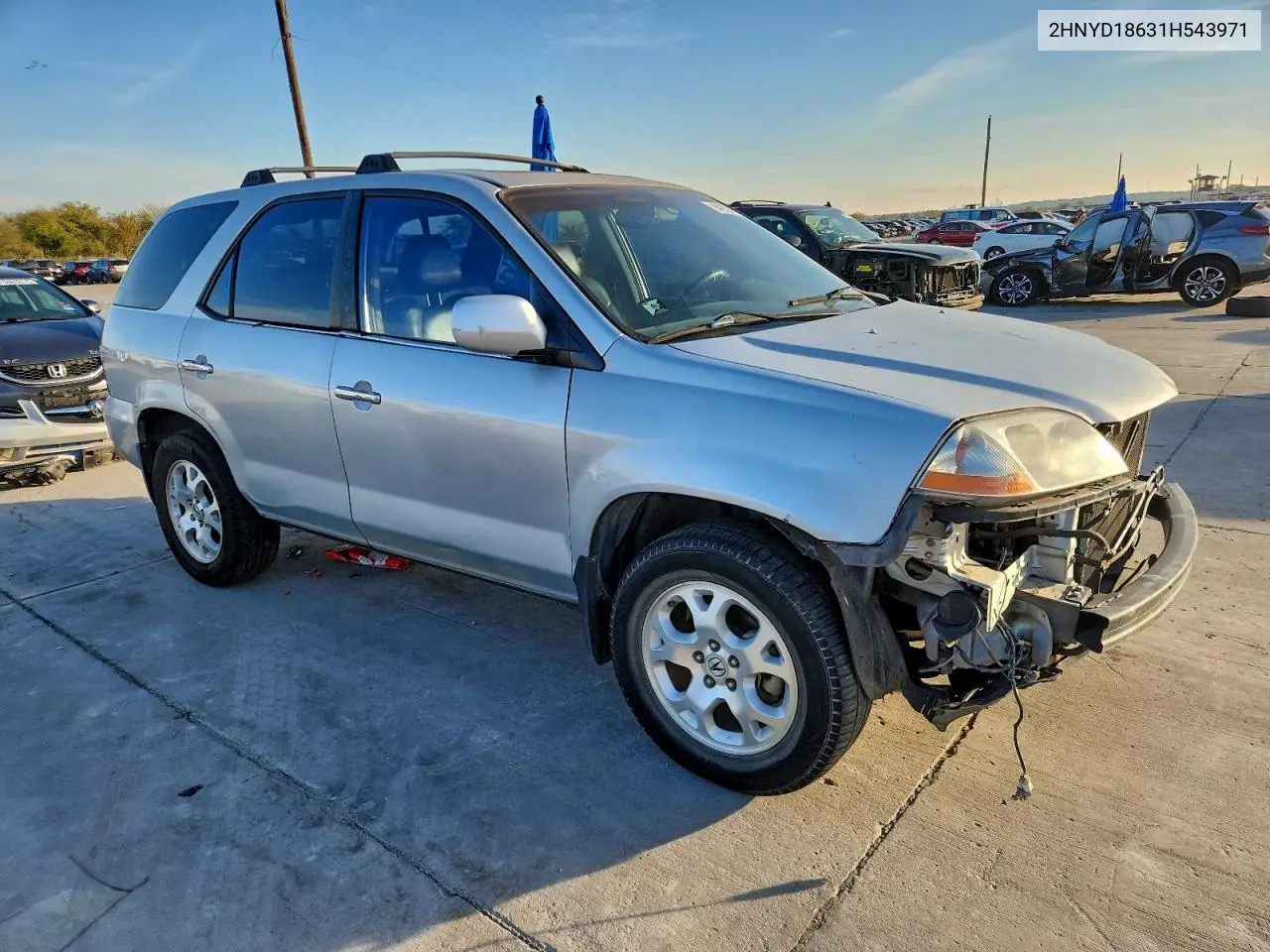 2HNYD18631H543971 2001 Acura Mdx Touring