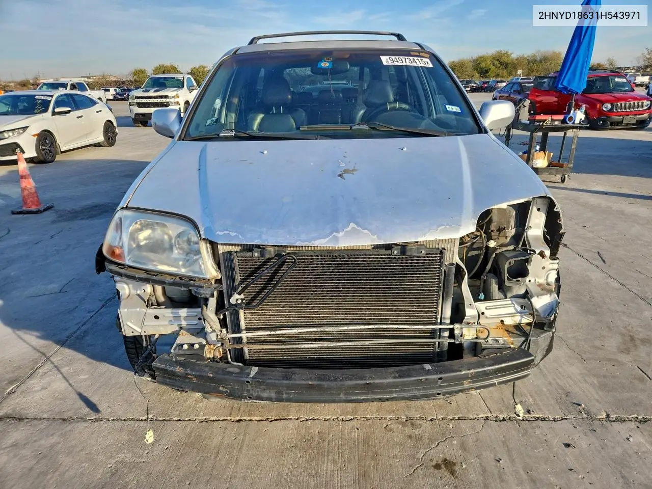2HNYD18631H543971 2001 Acura Mdx Touring