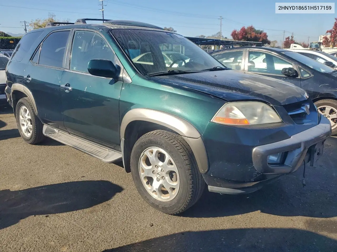 2HNYD18651H517159 2001 Acura Mdx Touring