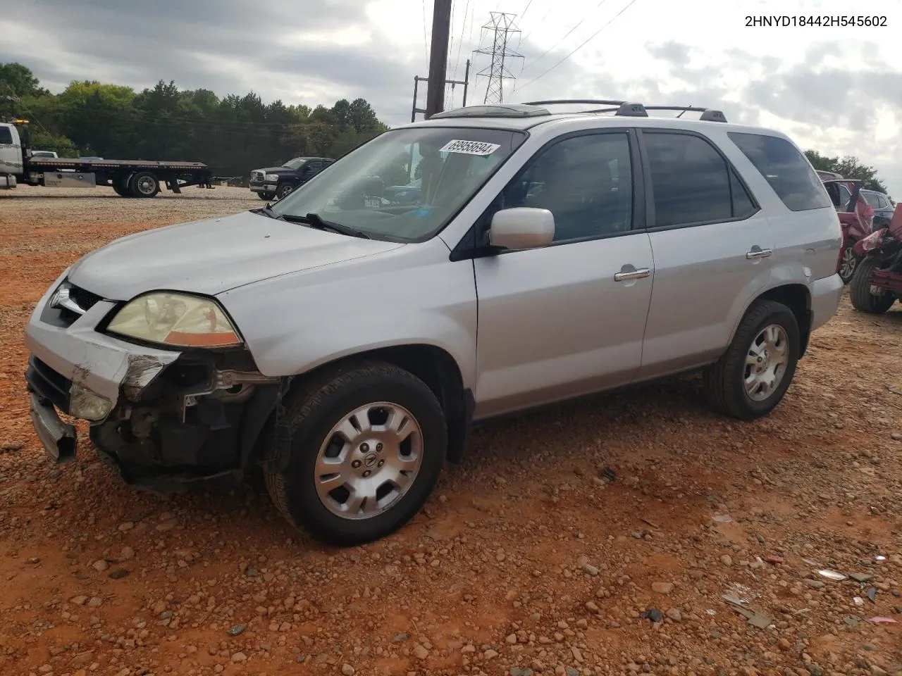 2HNYD18442H545602 2002 Acura Mdx