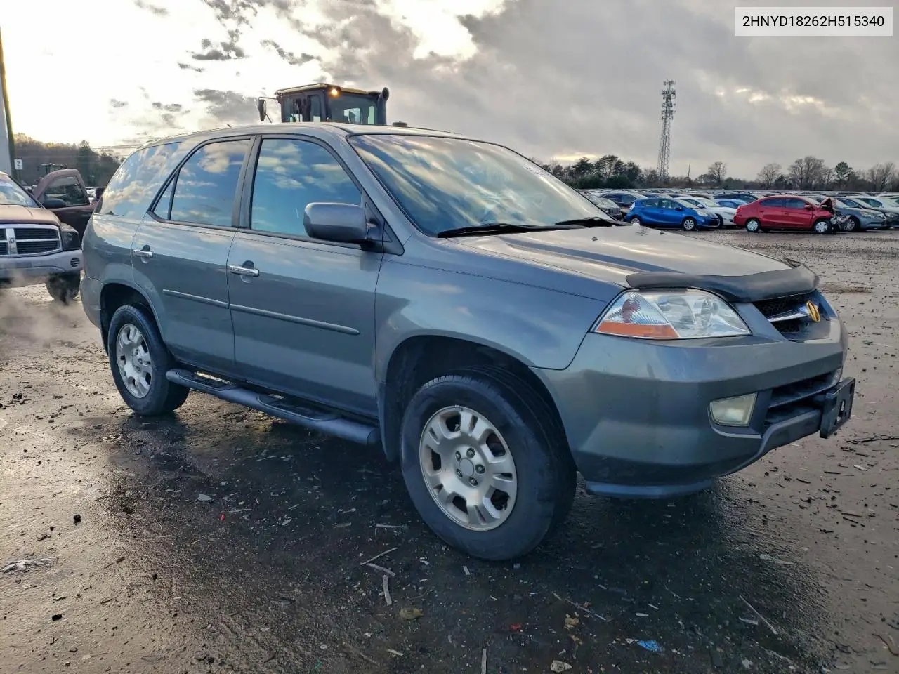 2HNYD18262H515340 2002 Acura Mdx